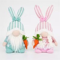 Peluche lapin assis LED fantaisiste, lumière chaude, décoration de la maison pour les fêtes