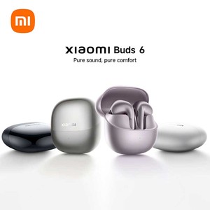 Audífonos Intrauditivos Xiaomi Buds 6 TWS con Cancelación de Ruido Activa (ANC), Sonido de Alta Fidelidad, Carga Tipo C, Resistencia al Agua IPX4, Bluetooth 5.3, Control Táctil - Product Image 1