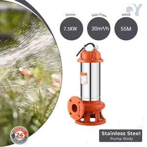 Pompe à eaux usées submersible électrique en acier inoxydable QY avec turbine Vortex pour la maison et la ferme pour l'eau claire - Product Image 5