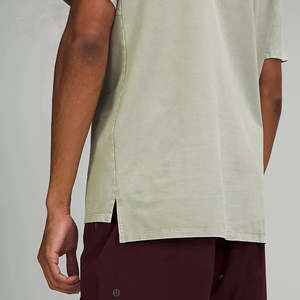 Camiseta Premium de Lujo de 150 g/m² con Cuello Redondo, Suave, Cómoda, Transpirable, Holgada, Informal, para Hombre, con Logotipo Personalizado - Product Image 4