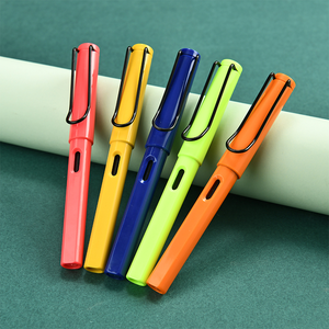 Bolígrafo de Gel publicitario con logotipo personalizado de gama alta, traje de regalo de Metal, escritura neutra de plástico esmerilado de 0,5mm para firmas comerciales, venta al por mayor - Product Image 1