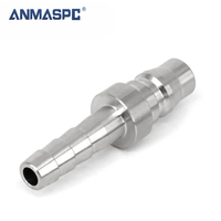Raccord pneumatique en acier inoxydable de type C connecteur de compresseur de tuyau d'air coupleur à dégagement rapide raccord autobloquant