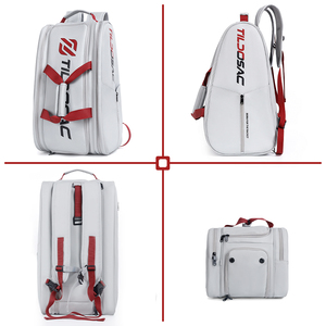Nuevo Diseño de Bolsa de Pádel Multifuncional - Bolsa Portátil de Pickleball con Compartimento para Zapatos y Mochila Impermeable para Pádel y Pickleball - Product Image 4