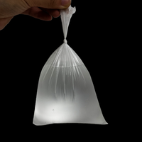 Sacs en plastique personnalisés en polyéthylène HDPE laminé, transparents, plats, ouverts, anti-poussière, étanches, pour eau minérale