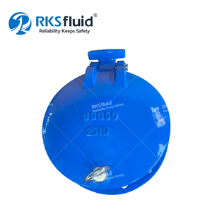 Bride en fonte ductile ASME B16.5 GGG50, vanne <span class=keywords><strong>anti</strong></span>-<span class=keywords><strong>retour</strong></span> DN600 PN10 PN16 pour systèmes de drainage - Product Image 3
