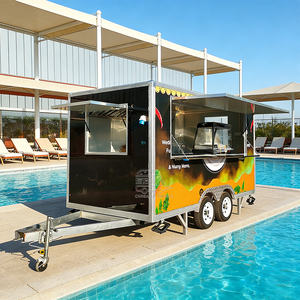 Remolque de Cocina Móvil, Carrito de Café, Carrito de Hot Dogs, Camión de Helados y Pizza, Remolques de Comida para Catering, Totalmente Equipados - Product Image 6