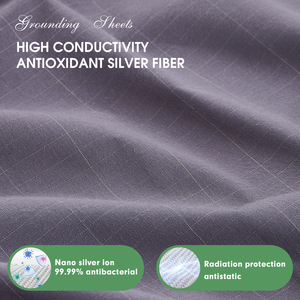 Hiện Đại Tối Giản Bạc Sợi Bông Trải Giường Hấp Thụ Độ Ẩm Nhanh Chóng Khô Thoải Mái Nền Đất Tấm Ga Trải Giường Cho Nhà - Product Image 3