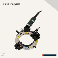 Système d'équipement de découpe et de chanfreinage de tuyaux à cadre fendu YDP89 E pour projets de fabrication