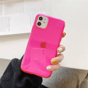 AJ Aria Fluorescente di Colore Per il <span class=keywords><strong>iPhone</strong></span> 11 11 Pro 11 Pro Max Neon Caso - Product Image 6