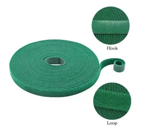 Customize Various Colors Garden Wire, Reusable Hook and Loop Fastening Tapes for Gardening, Home, Office