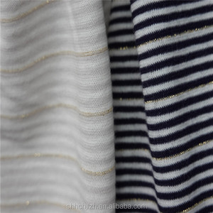 Tessuto <span class=keywords><strong>Jersey</strong></span> a righe in <span class=keywords><strong>cotone</strong></span> tinto filo <span class=keywords><strong>di</strong></span> Lurex in <span class=keywords><strong>cotone</strong></span> YD in <span class=keywords><strong>cotone</strong></span> a righe a righe in tessuto a righe in <span class=keywords><strong>Jersey</strong></span> <span class=keywords><strong>di</strong></span> <span class=keywords><strong>cotone</strong></span> maglia in <span class=keywords><strong>Jersey</strong></span> - Product Image 5