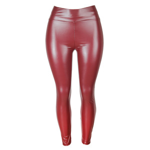 <span class=keywords><strong>Pantaloni</strong></span> Casual da <span class=keywords><strong>Donna</strong></span> 2025 del Produttore OEM - <span class=keywords><strong>Pantaloni</strong></span> Dritti <span class=keywords><strong>in</strong></span> <span class=keywords><strong>Ecopelle</strong></span> a Vita Alta Vestibilità Regolare Traspiranti - Product Image 5