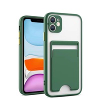 Porte-cartes pour huawei p30 pro et y7p, étui en TPU, porte-cartes, vente directe d'usine