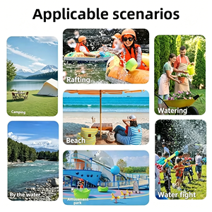 Pistolets à eau d'été pour la plage, jouets aquatiques pour enfants, pistolets à eau à effets pyrotechniques, jouets de plage pour sports de plein air - Product Image 5