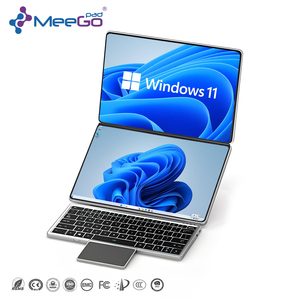 10.95<span class=keywords><strong>นิ้ว</strong></span> I3โน๊ตบุ๊คแบบเลื่อน Intel Core 1215U 6 Core เคสหนังสำหรับแล็ปท็อปหน้าจอคู่ - Product Image 1