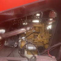 Crible vibrant mobile sur chenilles Upsen UYK221, double étage, robuste, avec moteur et pompe 380V pour carrière et démolition