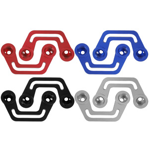 Aluminum Alloy Headlight Mounting <b>Bracket</b> For Jeep Wrangler JL 2018-2021 Front <b>Black</b> Red Blue Silver - Product Image 1
