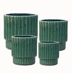 Ensemble de pots à fleurs <span class=keywords><strong>en</strong></span> céramique, petit pot rond <span class=keywords><strong>en</strong></span> <span class=keywords><strong>terre</strong></span> <span class=keywords><strong>cuite</strong></span> pour pépinière, pot émaillé, pot de jardin pour plantes, pot <span class=keywords><strong>en</strong></span> <span class=keywords><strong>terre</strong></span> <span class=keywords><strong>cuite</strong></span> - Product Image 5