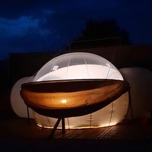 Carpa Burbuja Inflable Transparente en Venta, PVC Resistente, 360 °   Tienda de Campaña Domo Panorámica para Glamping - Product Image 4