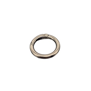 Chất lượng cao 20 mét Hợp kim kẽm O-<span class=keywords><strong>Ring</strong></span> và mùa xuân Nhẫn bộ phận đặc biệt cho quần áo túi xách và hành lý Đồ trang trí - Product Image 3