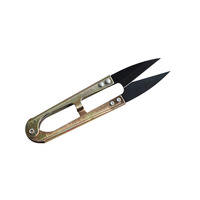 Ciseaux à fil géants Coupe-fil en forme de U Petits ciseaux pour point de croix Accessoire de couture pour bord de chaussure en acier