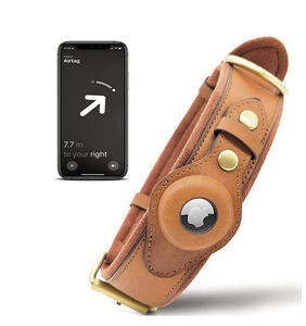 Thiết kế mới GPS Tracker định vị Cat Dog da airtag trường Hợp Chủ cổ áo đào tạo Dog Pet cổ áo - Product Image 1
