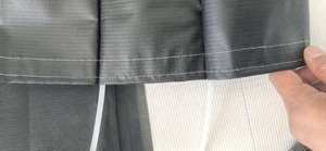 Lona de PVC Revestida Tejida Impermeable y Resistente al Fuego B1 M2 y Tejido Resistente al Fuego NFPA701 para Reemplazo de Toldos - Product Image 3