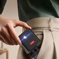 Proyector Portátil Mini Android Smart C1000 de Fábrica, Proyectores con Batería para Fabricantes de Proyectores Originales