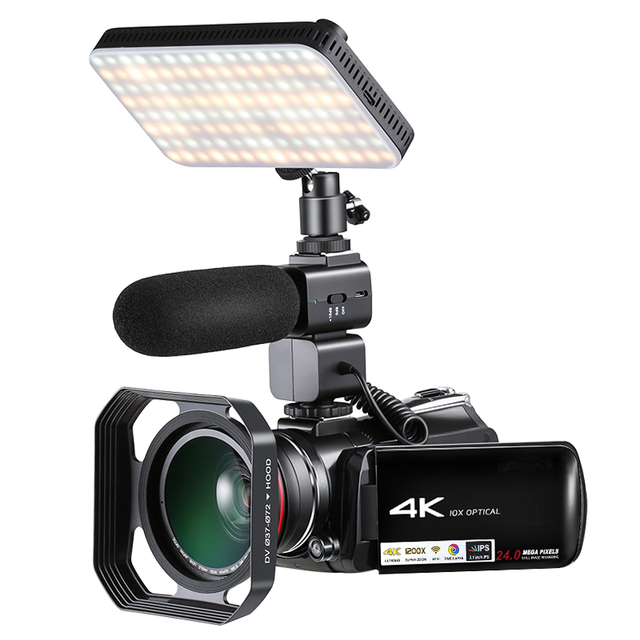 10X Optical Zoom Digital Video Camera Full Hd 1080P