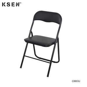 <span class=keywords><strong>Chaise</strong></span> pliante en métal <span class=keywords><strong>noir</strong></span> pour l'extérieur, le <span class=keywords><strong>jardin</strong></span>, le camping, le restaurant, mobilier industriel en gros KC-C0003 - Product Image 6