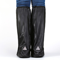 Protège-chaussures unisexe imperméable et antidérapant, réutilisable, bottes de pluie, couvre-chaussures