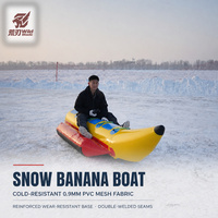 Wild Blade Snow Aufblasbare Ball-Serie „God Wealth Snow Ride“ 3-5m Durchmesser 6-20 Personen Kältebeständig 0,9mm PVC Doppelschichtiger Boden