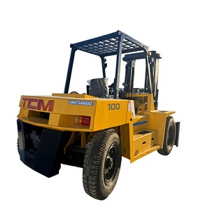 Second hand TCM fd100 10 tons used fd70 diesel <b>forklift</b> great condition made in Japan - Product Image 1