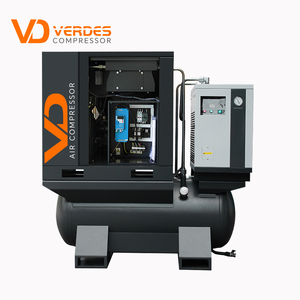 Verdes 4 in1 điện không khí nén trục vít Máy nén khí 8 bar công nghiệp quay trục vít Máy nén khí hệ thống máy nén khí - Product Image 4