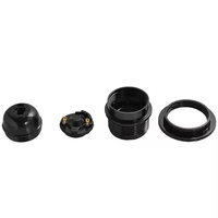 E27 Dudukan Lampu Gantung Bakelite Self Locking Half Tooth Dengan Cincin Sekrup Model 250V 600W Bersertifikasi CE Pasokan Langsung Pabrik