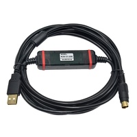 AMSAMOTION RCM-101-USB Cable de Programación USB con Conductor de Cobre para Cilindros Eléctricos IAI, Depuración Industrial ACON/PCON/SCON