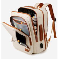 Sac à dos de voyage décontracté et tendance pour étudiants, grande capacité, imperméable, pour ordinateur portable, pour femmes - Offre spéciale