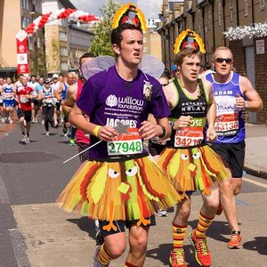 Set Costume di tacchino di ringraziamento tutù di tacchino con cerchietto calzini di tacchino per uomo donna - Product Image 5