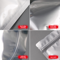 Sacs sous vide en PVC de qualité alimentaire avec fermeture éclair thermoscellable pour l'expédition et l'envoi par courrier, avec logo personnalisé