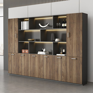 <span class=keywords><strong>Librero</strong></span> de Oficina Moderno y Minimalista de Madera Sólida, Mueble de Almacenamiento y Archivo, Decoración para Sala de Estar, Dormitorio u Oficina - Product Image 2