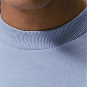 Supplier Men's Heavy Cotton t Shirt <b>High</b> Quality Custom LOGO Desgin Blank Oversized Drop Shoulder Rib O-<b>neck</b> <b>Tshirt</b> for Men - Product Image 5