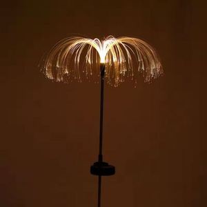 Solar Powered IP65 Water Resistant PVC Decorative <b>String</b> Lighting Single Layer Jellyfish Christmas Lights Dimmable <b>Garden</b> - Product Image 4