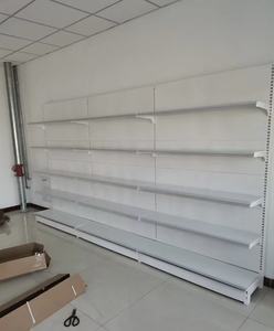 Étagères de supermarché gondoles double face robustes Guichang, présentoirs métalliques perforés avec revêtement en poudre époxy, livraison rapide - Product Image 4