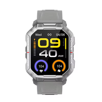 NX3 Smart Watch Montres numériques de sport pour hommes Running BT Calls 410mAh Big Battery IP67 Waterproof Smartwatch