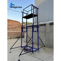 Perancah listrik 4 meter/perancah listrik kecil/Platform perancah listrik seluler