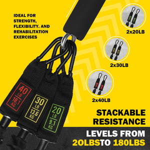 Chất Lượng Cao Vải An Toàn Nylon Tay Áo Ban Nhạc Kháng Yoga Tập Thể Dục Căng Thẳng Dây Thiết Lập Sức Mạnh Thiết Bị Đào Tạo - Product Image 3