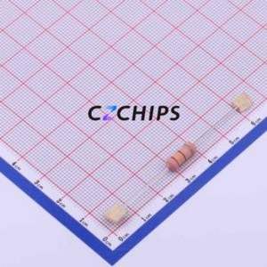 Résistance traversante MO2WS-240ohm 5%-6T52, composant traversant THT, D4.5xL11mm, film d'oxyde métallique, 240Ohm 5% 400V - Product Image 1