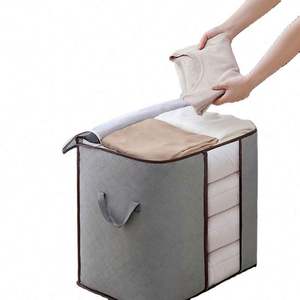 2024 Caja de almacenamiento de edredones y ropa de PVC tallada cuadrada, a prueba de humedad, para el hogar, para mudanzas y equipaje, 3-6L - Product Image 1