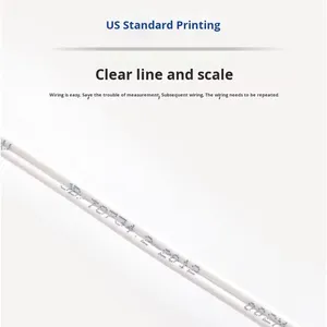 Jinsenyu đồng nguyên chất âm thanh/cáp điện trắng PVC cách nhiệt dẫn loa bọc mềm mỏng song song dây điện rắn - Product Image 3