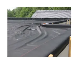 reliable durable single-ply roofing liquid flat 1.5mm thickness 6mx12m epdm rubber waterproof membrane